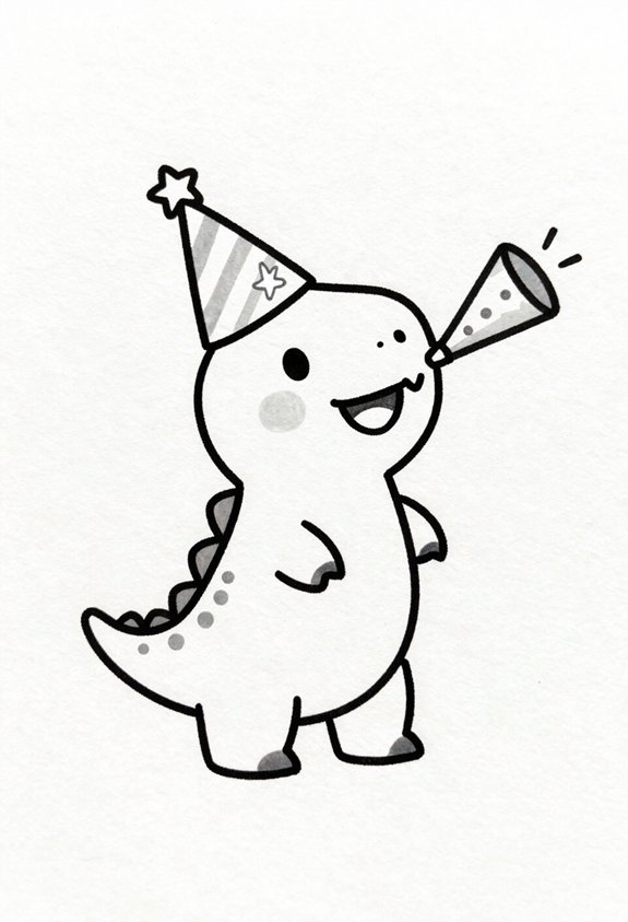 playful dinosaur party vibes