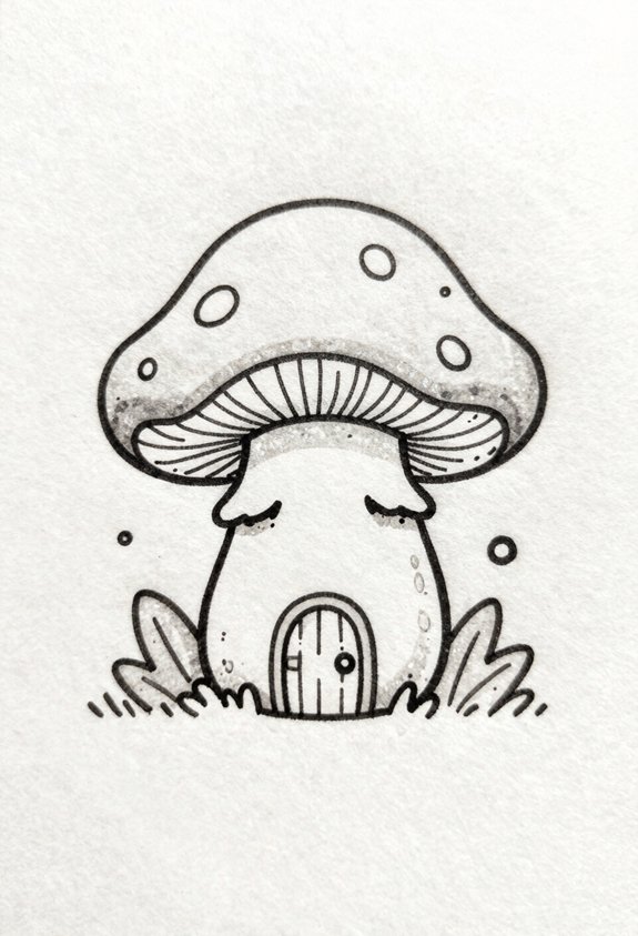 magical mushroom fairy houses