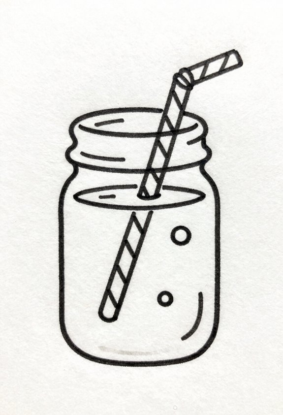 refreshing mason jar lemonade