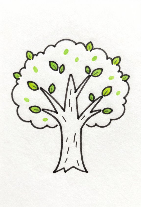 refreshing spring tree vibes