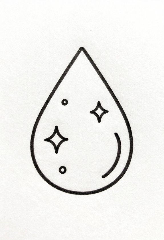 sparkling raindrop of joy