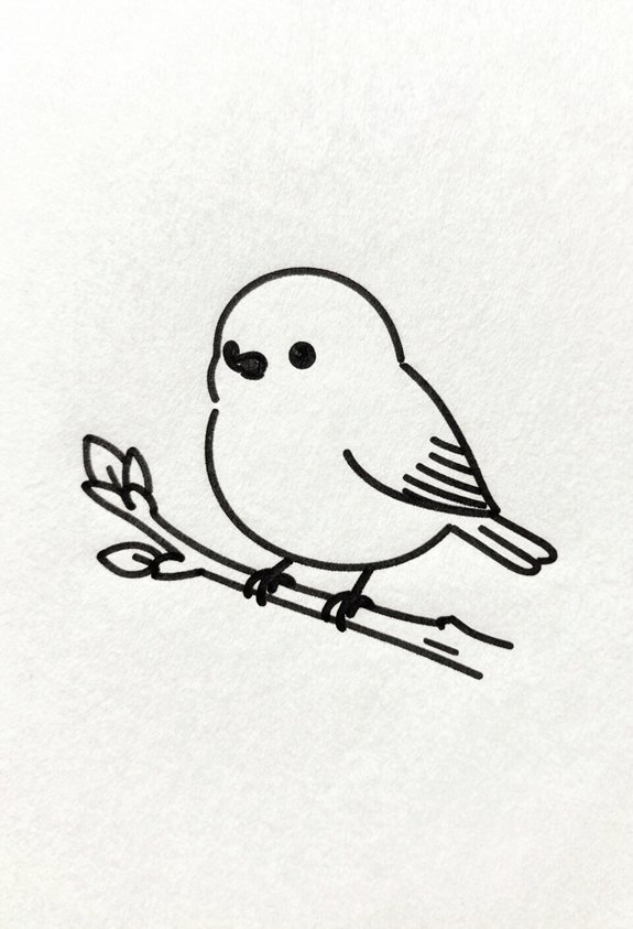 spring bird on branch