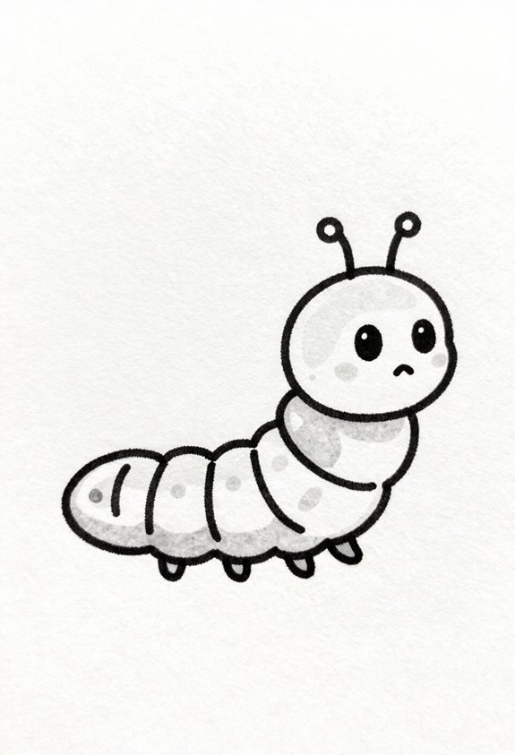 striped body segment caterpillars