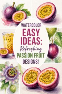 bright passion fruit display