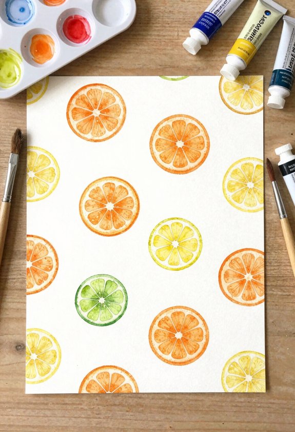 citrus slices evoke freshness