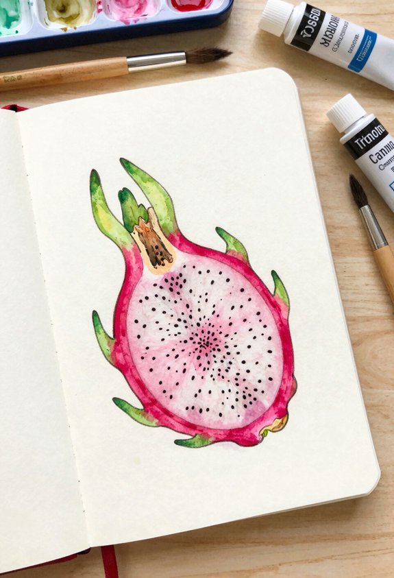 dragon fruit garden corner