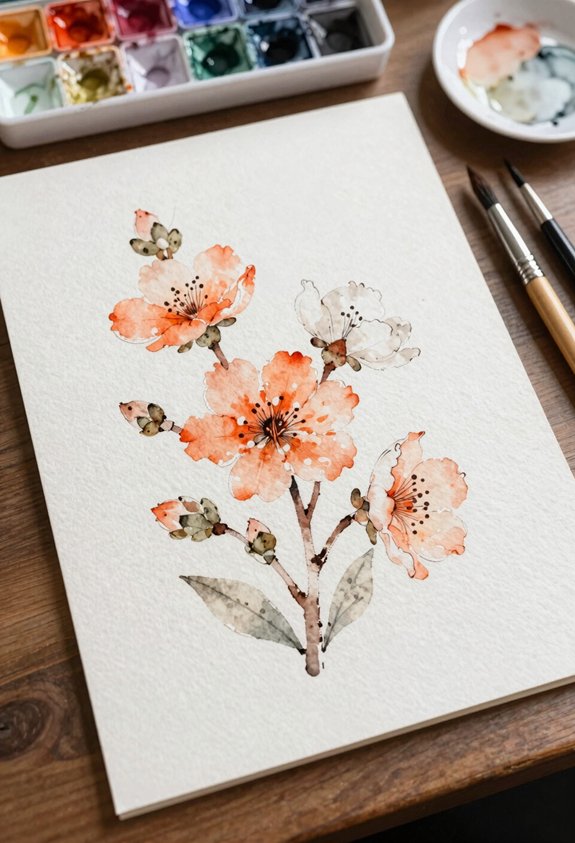 springtime orange blossoms